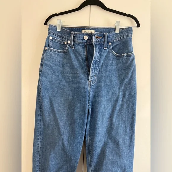 Madewell The Perfect Vintage High Rise Straight Jean - Picture 4 of 7